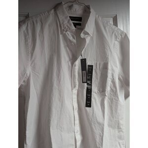 Banana Republic short sleeve button down shirt